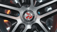 Gloss Black & Machined Silver Twin-Spoke